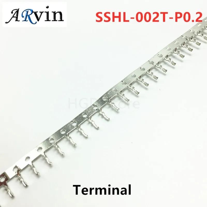 100pcs JST Connector SSHL 002T P02 Terminal Wire Diameter 30 26AWG