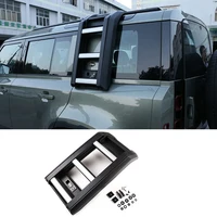 For Land Rover Defender 110 2020-2021 ABS Alloy Screw Car Roof Rack External Equipment Box Folding Roof Ladder Car Accessories