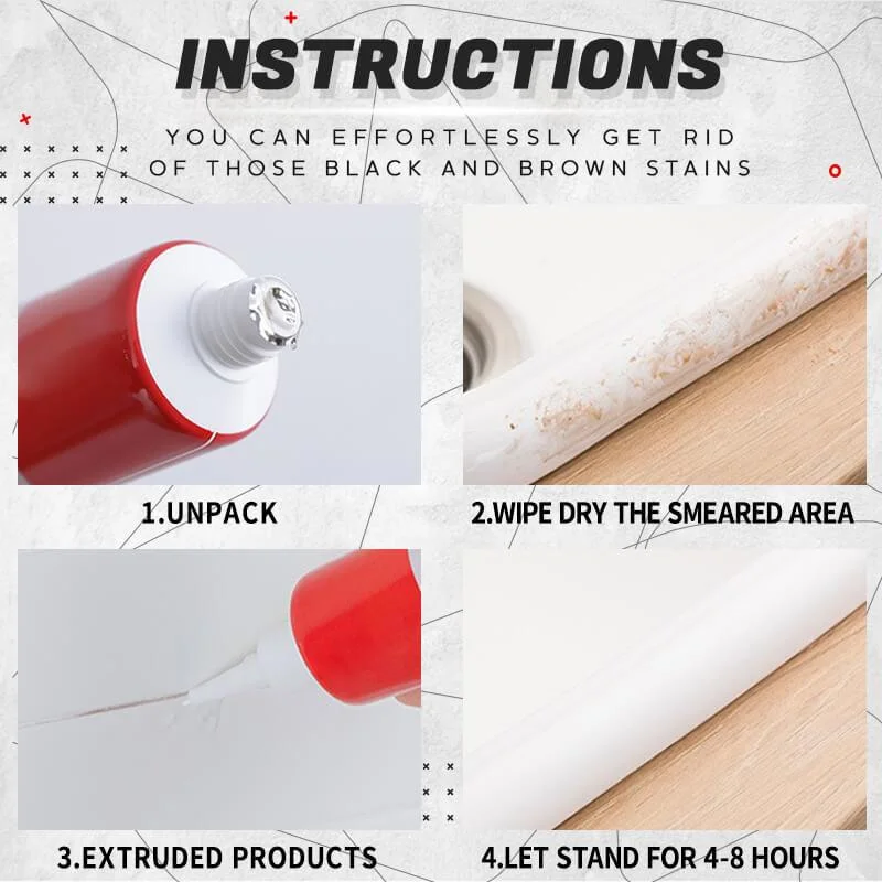 

1PC Household Chemical Miracle Deep Down Wall Mold Mildew Remover Cleaner Gel Contains Chemical Free Household Mold Remover Gel