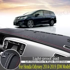 Высококачественная кожаная приборная панель с защитой от проколов и светильник из сшитого полиэтилена для Honda Odyssey 2014-2019 Тюнинг автомобилей аксессуары
