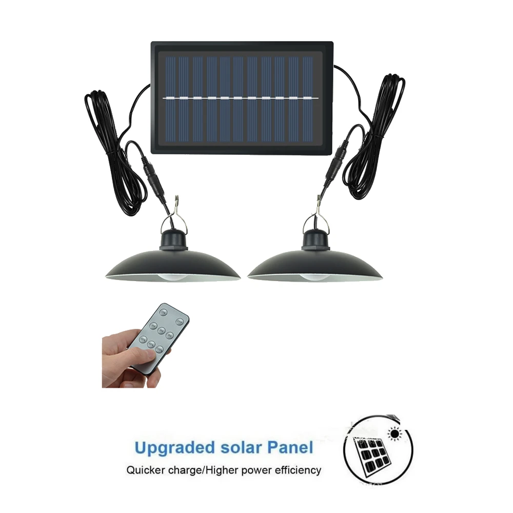 

Retro Lampshade LED Outdoor Indoor Solar Light Waterproof Solar Pendant Lamp LED Courtyard Garden Lighting Lamp LED Yard Emergen