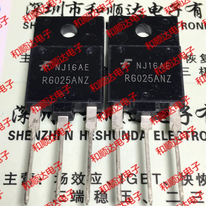

10 шт./лот R6025ANZ New Spot TO-3PF 600V 25A