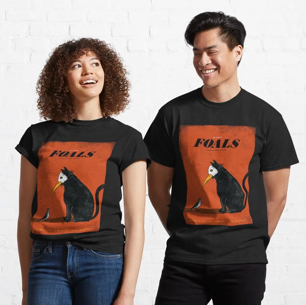 

Tops T Shirt Women foals tour Classic T-Shirt