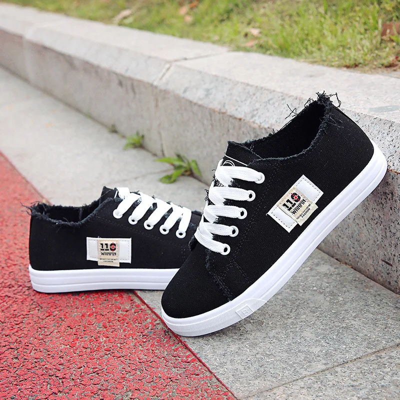 

2021 Women Sneakers Fashion Shoes Spring Trend Casual Flats Sneakers Female New Fashion Comfort White Vulcanized Platform Shoes