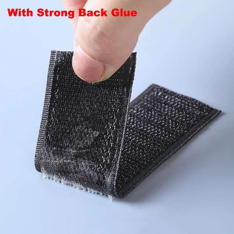 Прочная самоклеящаяся лента для крепления крючков и петель 5 м/пара нейлоновые