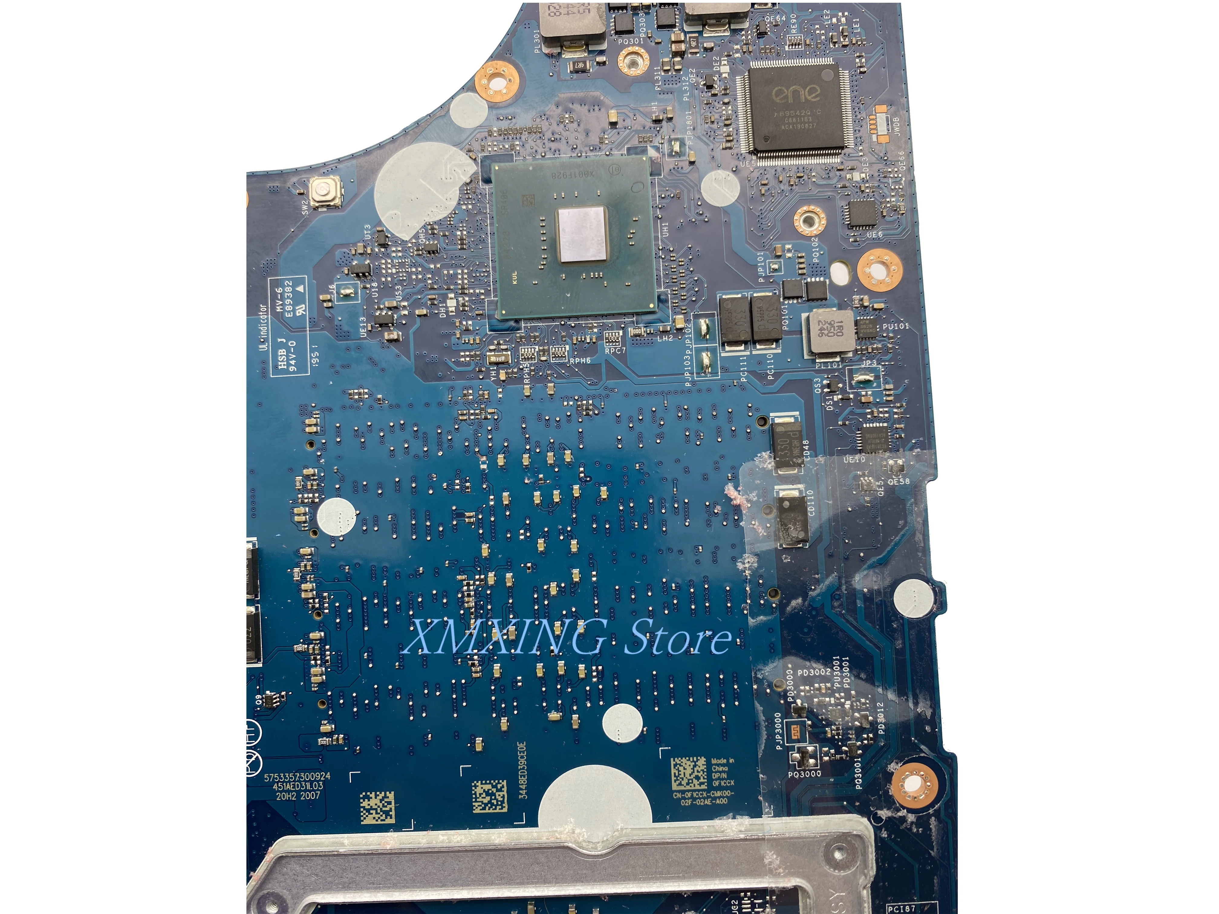 

FULCOL For DELL Latitude Alienware Area 51m Laptop Motherboard LA-G881P CN-0F1CCX 0F1CCX F1CCX Tested 100% work