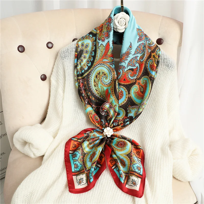 

Mulberry Scarf Women Silk Scarf Luxury Shawl Scarves Beach Cover-ups Bandana Hijabs Bufand de seda Foulard en soie solar playa