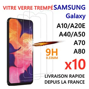 

VERRE TREMP FILM PROTECTION CRAN VITRE POUR FOR SAMSUNG A50 A70 A40 A20E A10