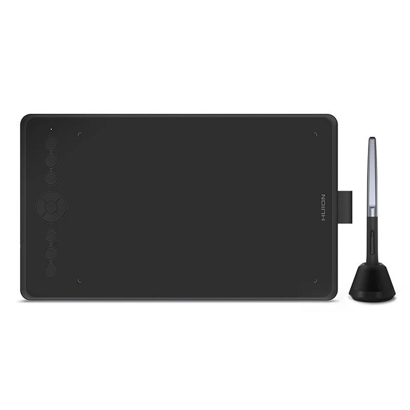 Huion H320M 2-in-1 Graphic Tablet LCD Digital Writing Drawing Board Tablet with Battery-free Stylus Pen Tilt Support Android PC