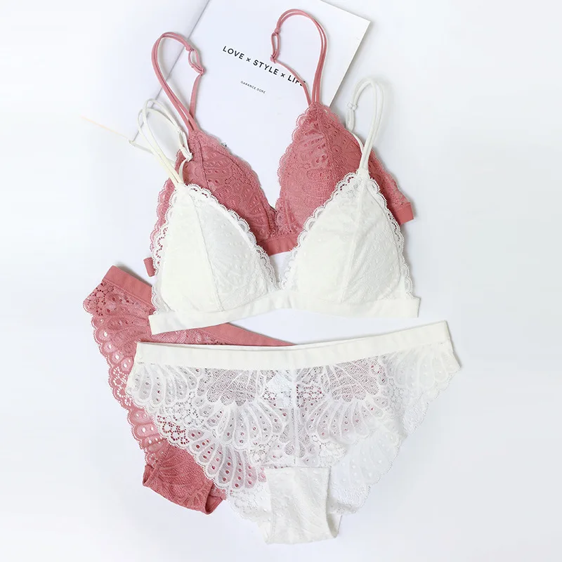 Сексуальный Дамский светильник комплект нижнего белья с бюстгальтером летнее