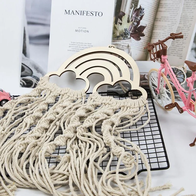 Украшение для детской комнаты настенная подвеска ручной работы детский гобелен