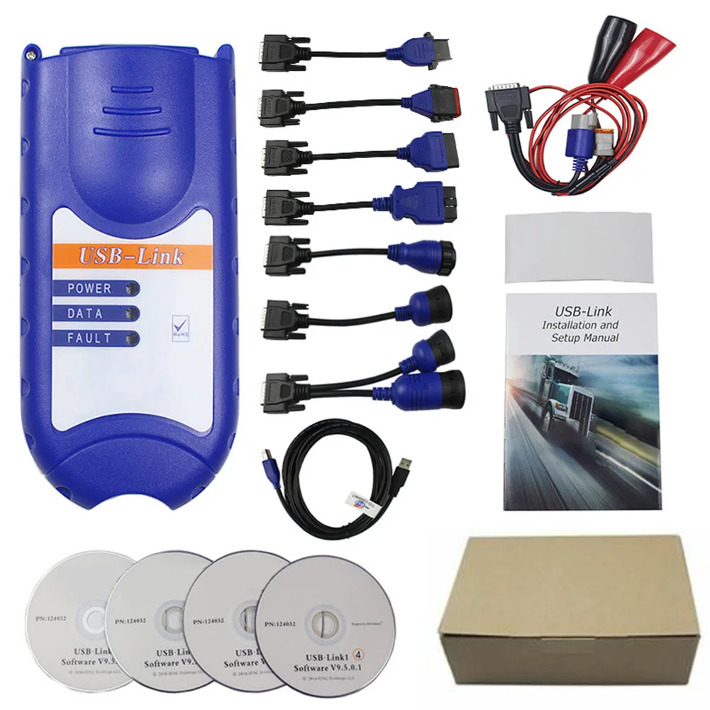 USB Bluetooth диагностический инструмент для дизельного грузовика OBD детектор
