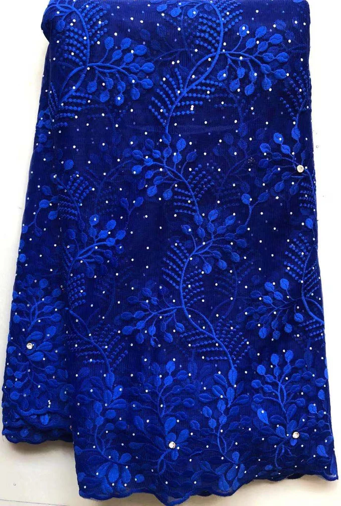 5 ярдов Высокое качество Африканский тюль французское кружево ткань 2020 Новое