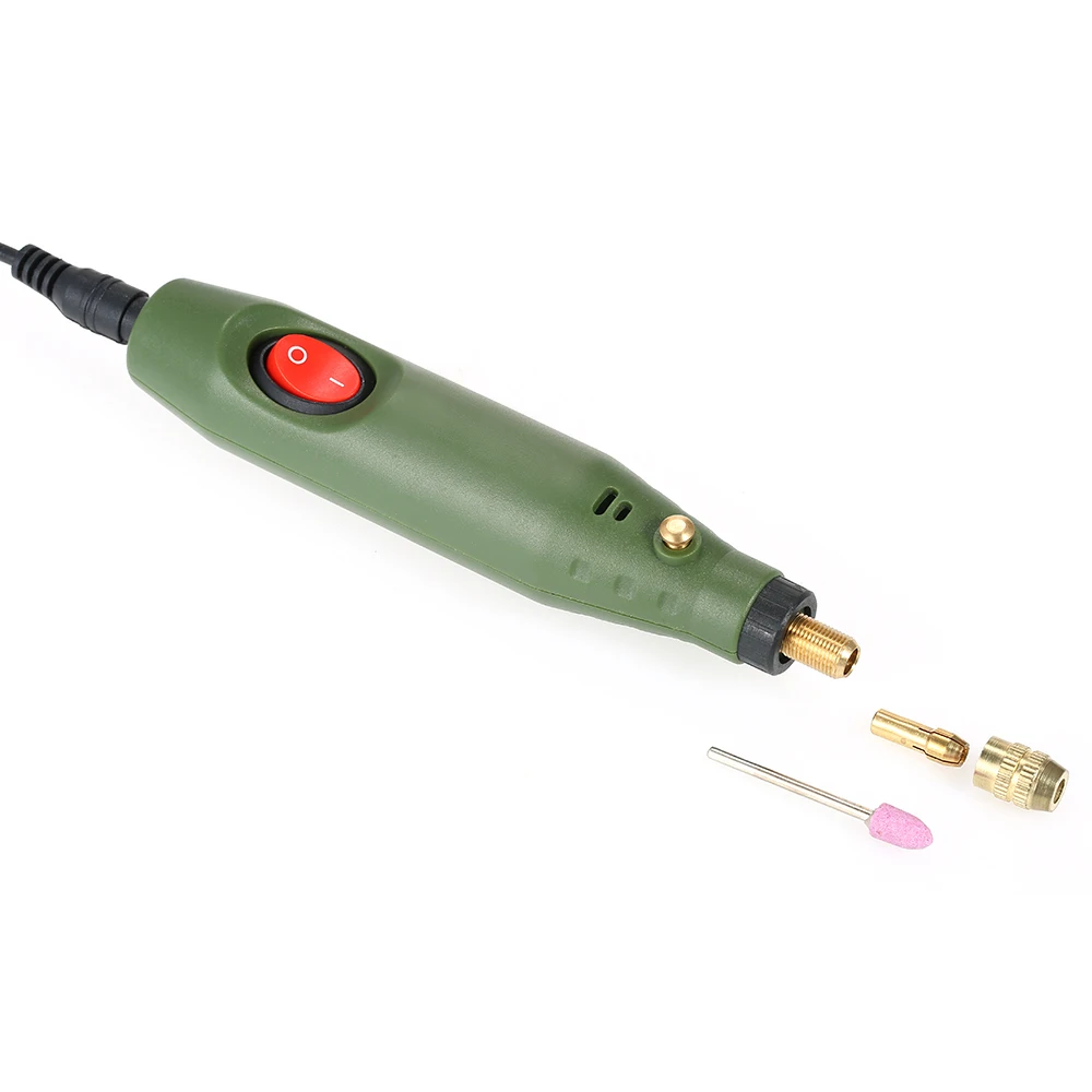 Набор инструментов для шлифования мини портативный Электрический вращающийся