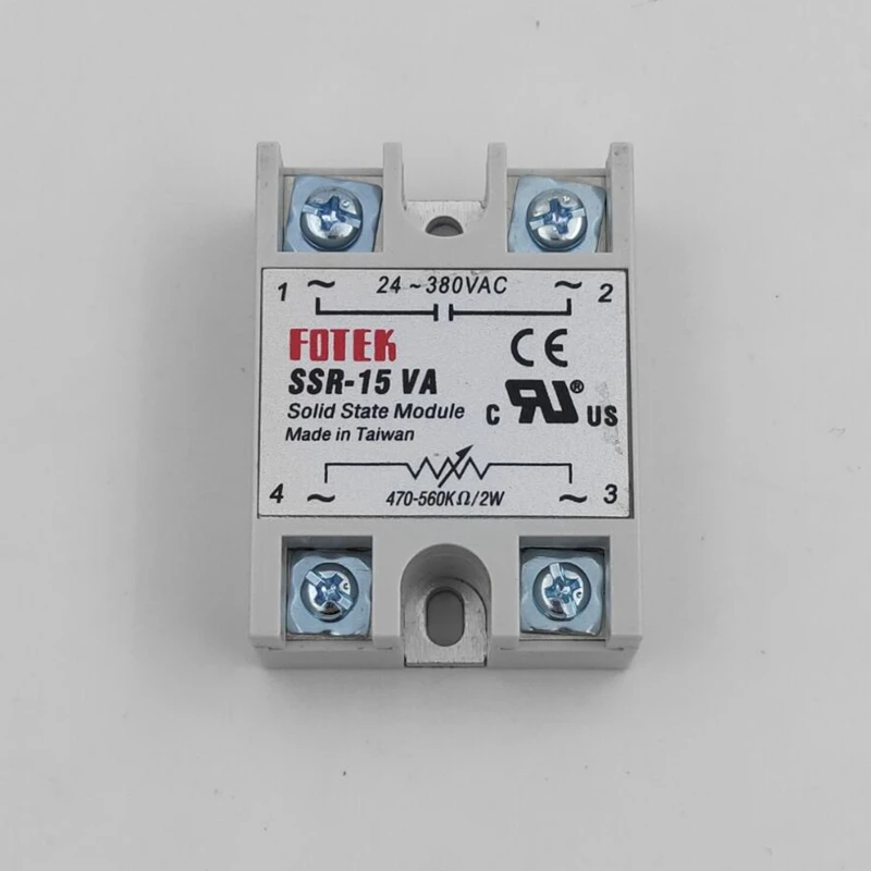 Твердотельное реле SSR 40VA 10VA 15VA 25VA 50VA 60VA 75VA 80VA 100VA 470 560k Ohm TO 24 380VAC регулятор