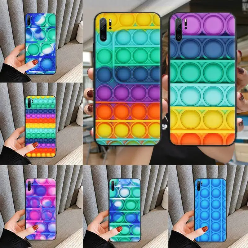 

Bubble Fidget Reliver Stress Antistress Phone Case For OPPO R11 R17 R15 Reno Realme 2 3 5 6 7 pro Coque