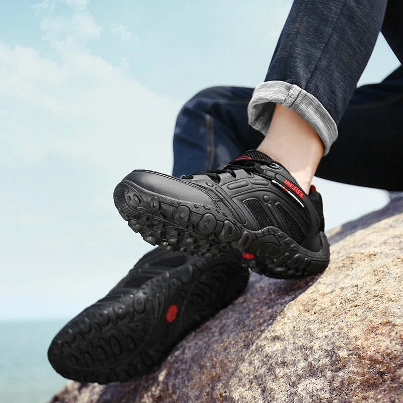 Уличные кроссовки обувь для кемпинга мужчин тактическая походная лета дышащая