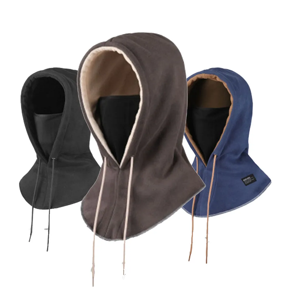 

Cycling Cap Winter Warm Running Scarf Balaclava Velvet Bike Full Headwear Climbing Fishing Skating Hat