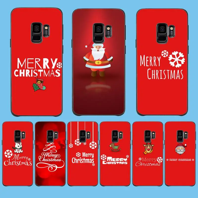 

Merry Christmas Santa Claus Phone Case For Samsung Galaxy J200 J2 Prime J2 Pro J6 2018 J250 J4 Plus J415 J5 Prime J7