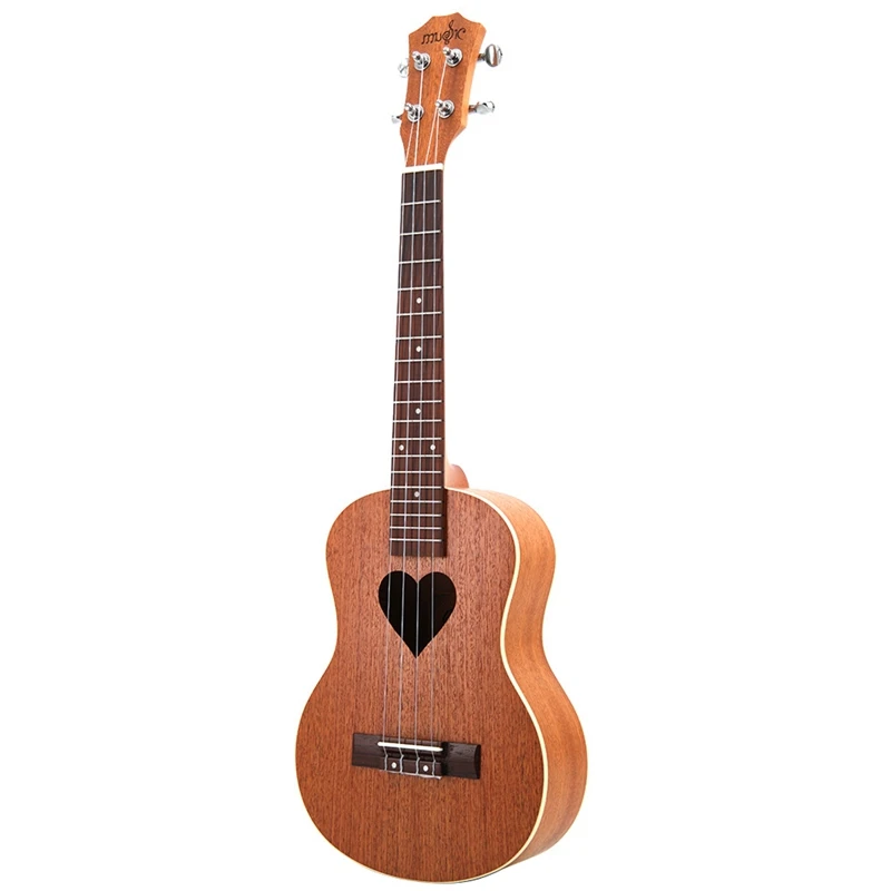 26 дюймов Sapele Wood 19 Fret Tenor Ukulele металлические струнные тюнинговые колышки