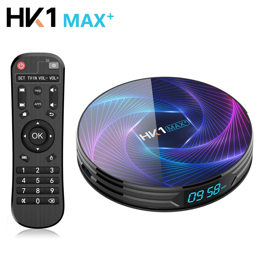 HK1 MAX PLUS RK3368 PRO Восьмиядерный Android 9 0 TV Box 4 Гб RAM 32 64 128 ГБ ROM 2 4G 5G wifi Bluetooth 4K HD Smart Media Player |