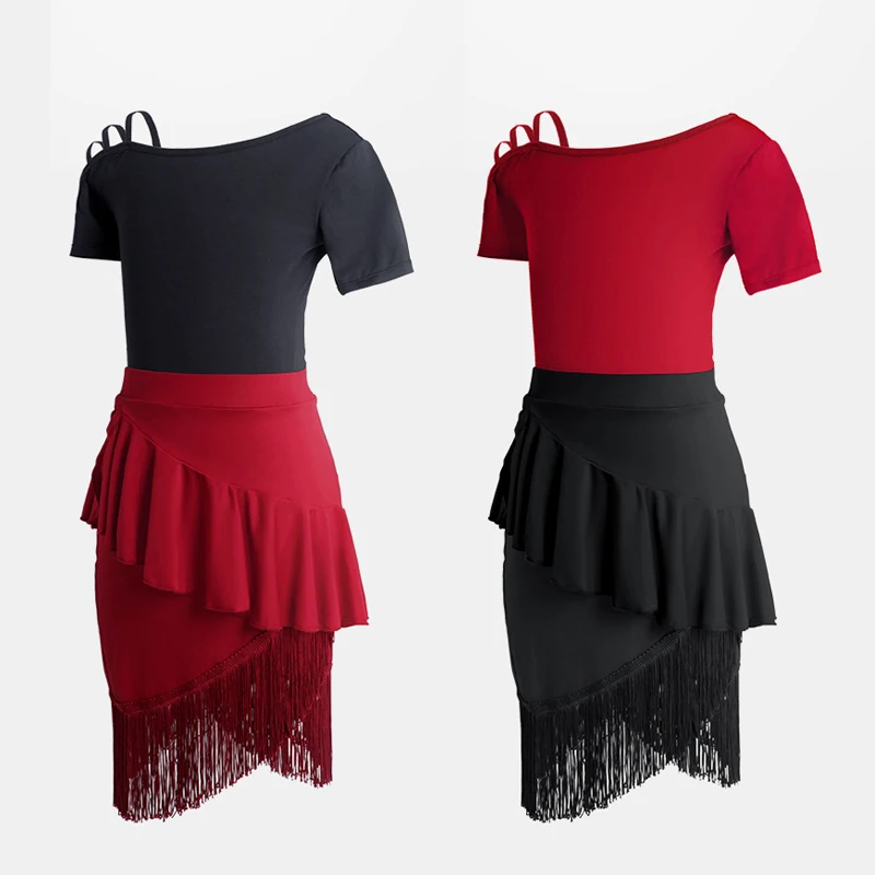 Детский костюм для латиноамериканских танцев девочек и детей | Мать ребенок