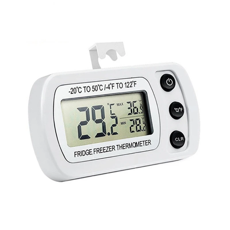 

Waterproof Digital Refrigerator Thermometer Max/Min Record Function with Hook 54DC