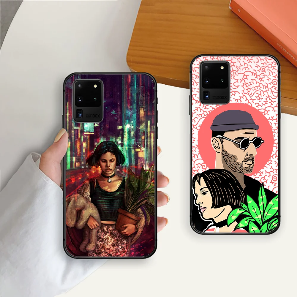 

Movie Leon Matilda Natalie Portman Phone Case Cover For Samsung Galaxy Note S 7 8 9 10 10E 20 Plus Lite Uitra Black Waterproof