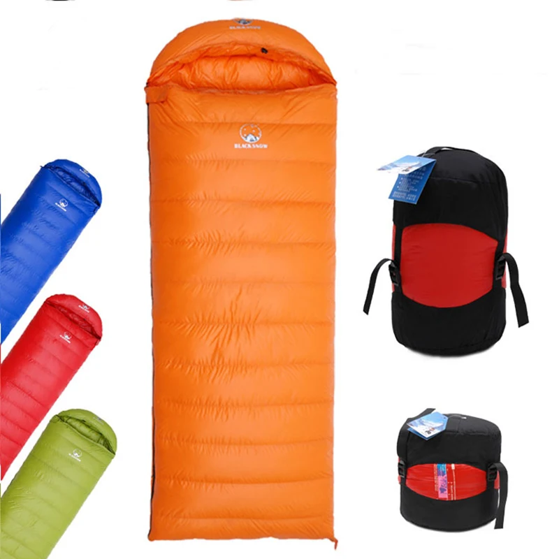 

Camping Sleeping Bag Ultralight Goose Down Filled Adult Warm Backpacking Sleeping Bags for Outdoor Traveling Hiking