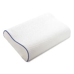 Популярная ортопедическая подушка Mlily. Удобная, в меру упругая, качественно сшита, съёмный чехол.