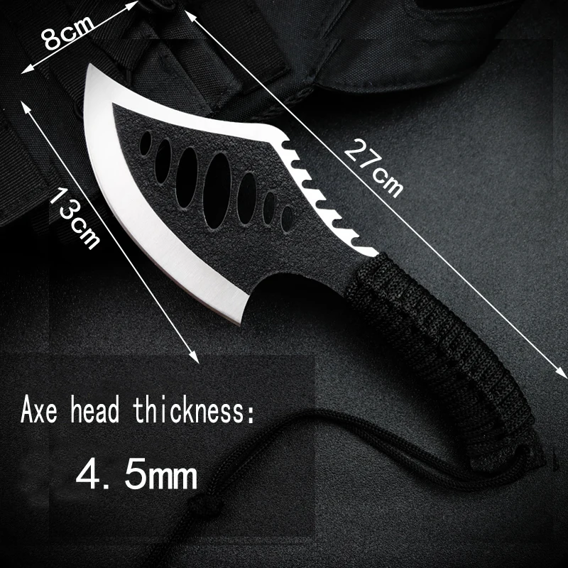 

Outdoor Axe Camping Axe Chopping Wood Tree Cutting Is Convenient Compact Sharp Tool Stainless Steel Exquisite Sharp Tactical Axe