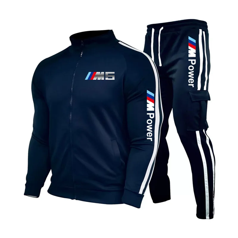 

Mens Tracksuit Set Two Piece Tracksuit Men Sports Wear Fashion Colorblock Jogging Suit Autumn Winter Men Outfits Gym CLothes Men