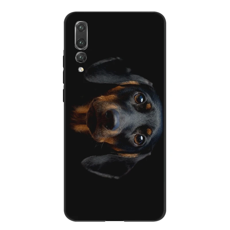 Mobile Phone Case for Huawei Honor Note 10 View 20 6A 7A 7C 7X 8 8X 8C 9X 9 Lite Pro Cover Dachshund Dog pug | Мобильные телефоны и