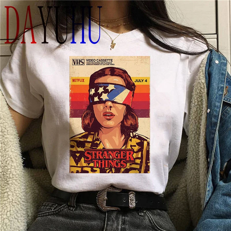 Странные вещи футболка для женщин Сезон 3 одиннадцать футболок графическая