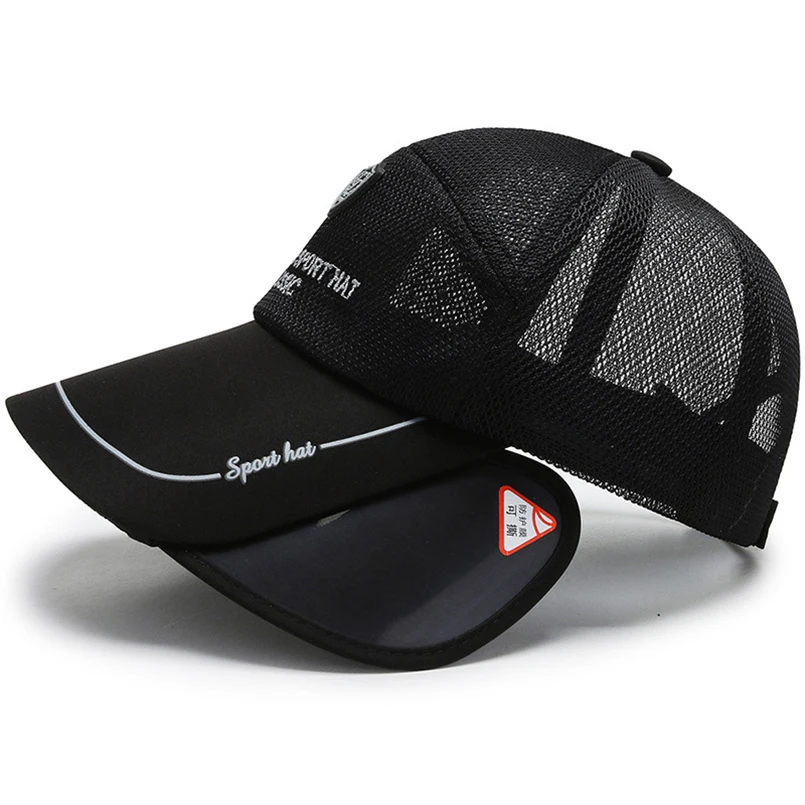 Кепка от солнца для мужчин и женщин пляжная шляпа с широким сетчатым козырьком