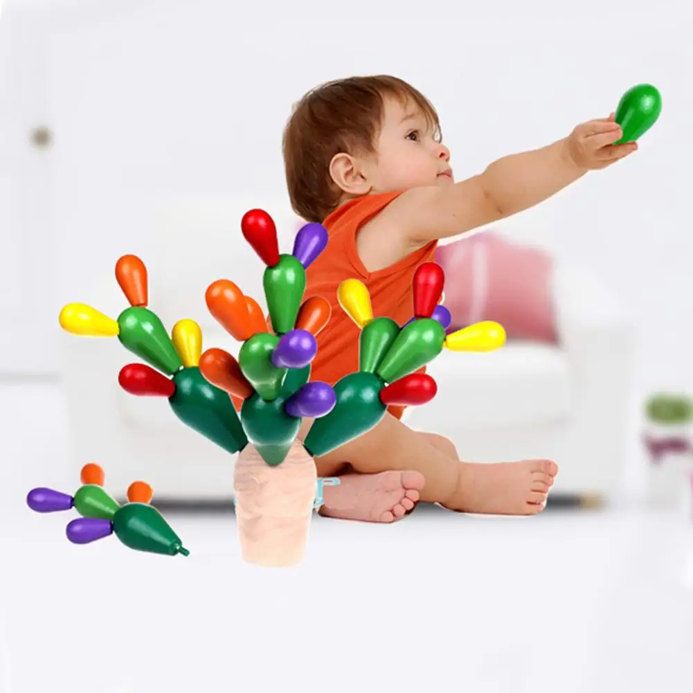 Детский Деревянный конструктор игрушка для сборки и разборки колючая груша