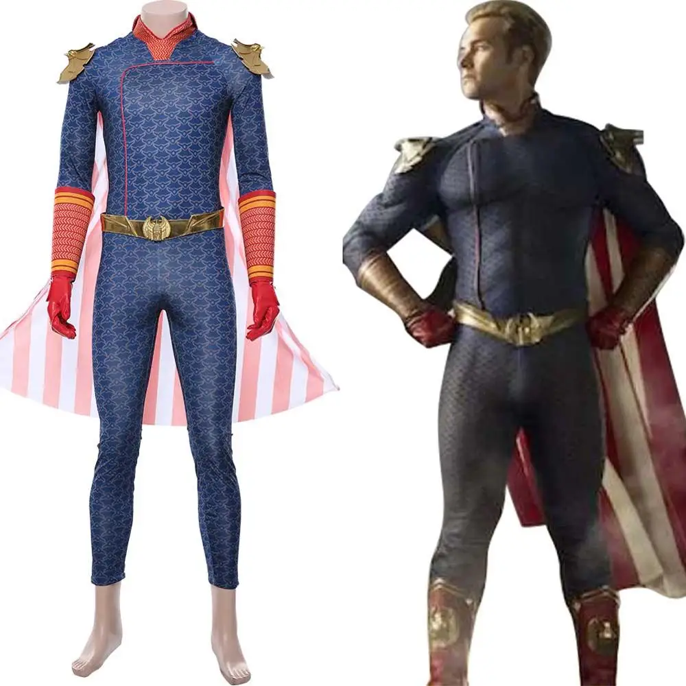 Костюм для косплея мальчиков Antony Starr Homelander комбинезон костюм на Хэллоуин