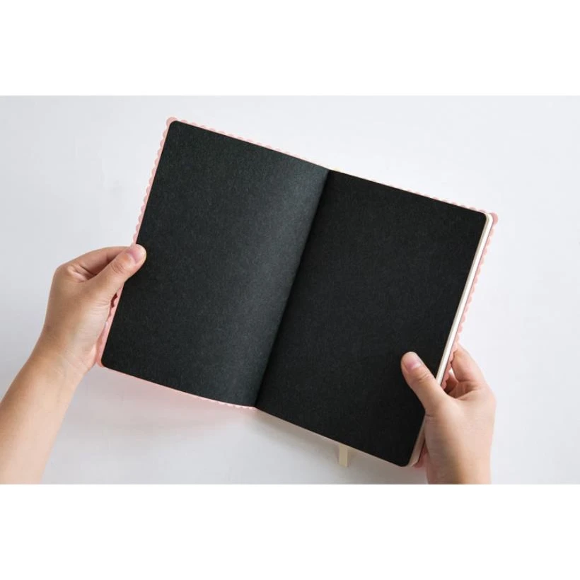 Kawaii A5 розовый кожаный блокнот в клетку журнал дневник планировщик для школы