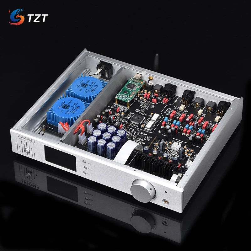 

ЦАП-усилитель для наушников TZT AK4499, Bluetooth 5,0, 32 бит/384k DSD512 NXC10 с дистанционным управлением