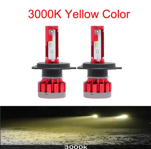 

Светодиодные лампы для автомобильных фар H7 Led H4 с чипами CSP H1 светодиодный H11 H8 HB3 9005 HB4 Лампа 6000K 4300K 5000K 12 в лм