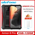 Смартфон глобальная версия Ulefone Armor 8 Pro, Android 11, 6 + 128 ГБ, NFCIP68, 5580 мА  ч