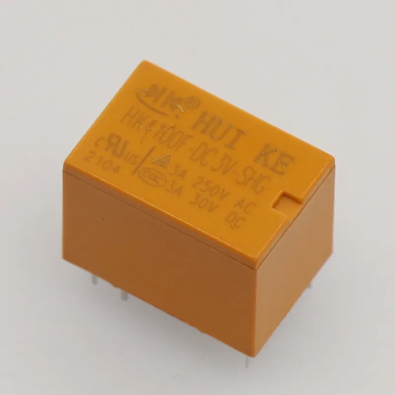 5 шт. Φ реле HK4100F 3/5V DIP6 3A 250V AC/ 3A 30V DC