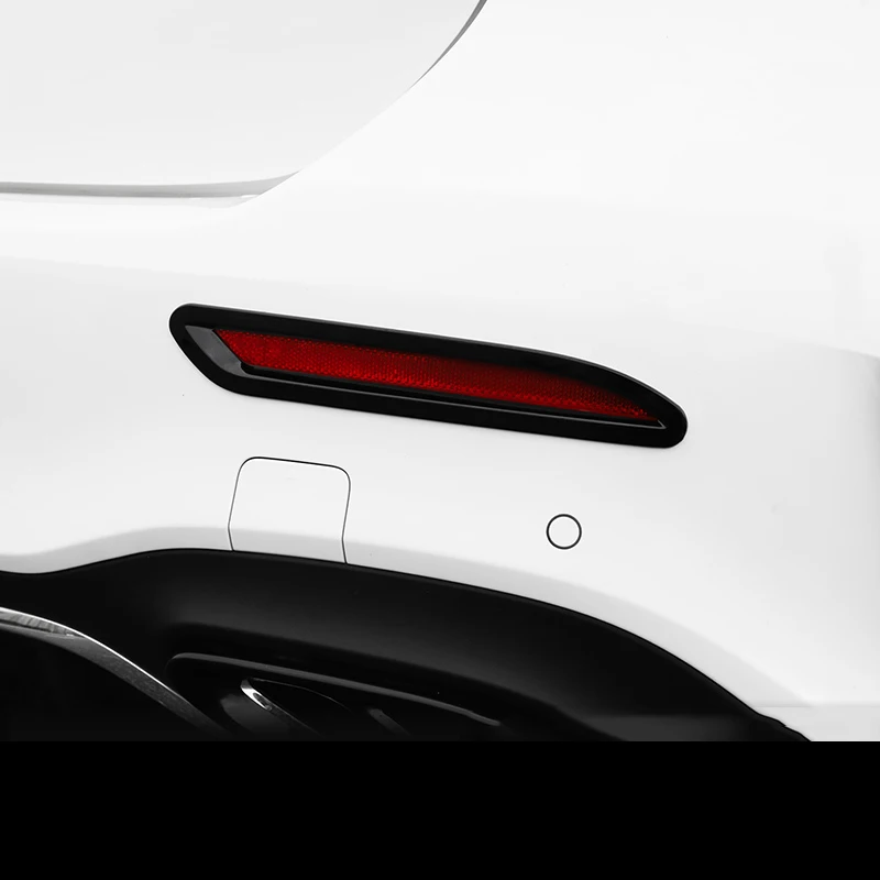 

Car Rear Foglight Frame Decoration Lamp Trim Styling for Mercedes Benz A Class A180 A200 2019 2020 2021 W177 Accessories Auto