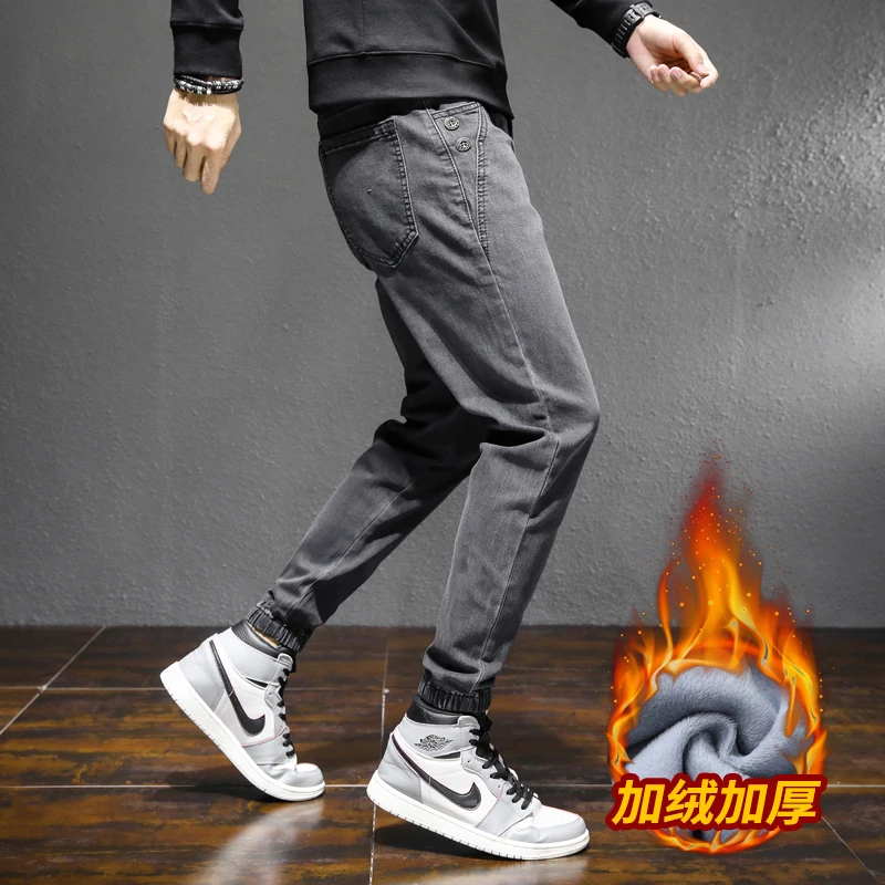

Casual Wide Leg Oversize baggy Jeans Cargo Denim Overalls Jeans for Men Trousers Men's Pants