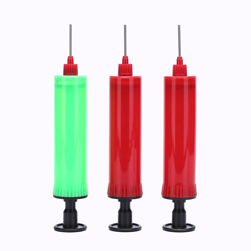 

Plastic Football Soccer Inflatable Ball Hand Air Pump with Needle Random Color Tire Inflator Tyre Air Pump Mini Pump Cycling