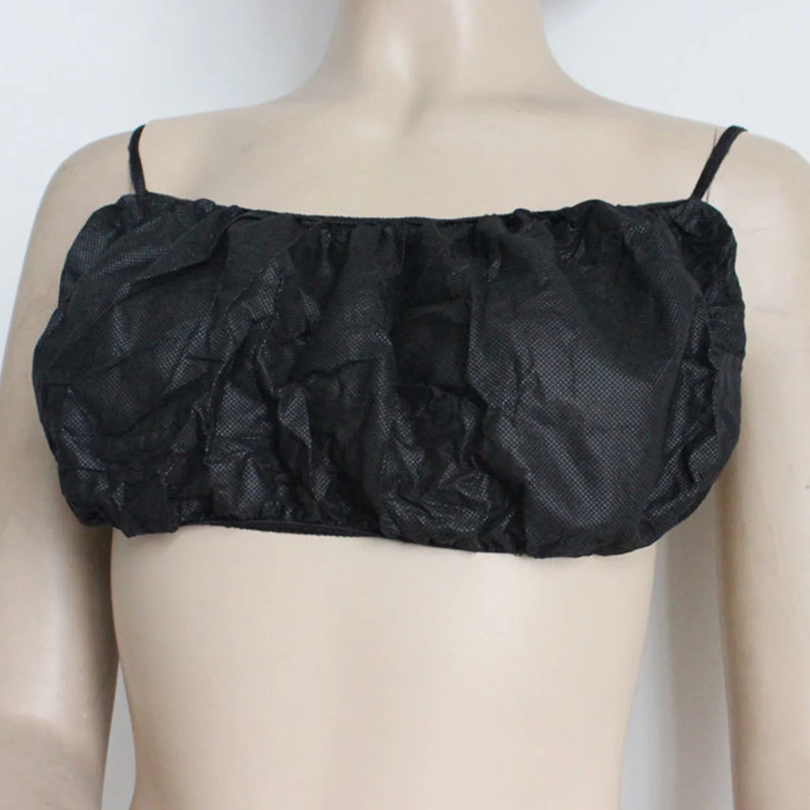 

50 Pcs/Set Disposable Bras Non-woven Fabric Tops Lightweight Brassiere Underwear For SPA