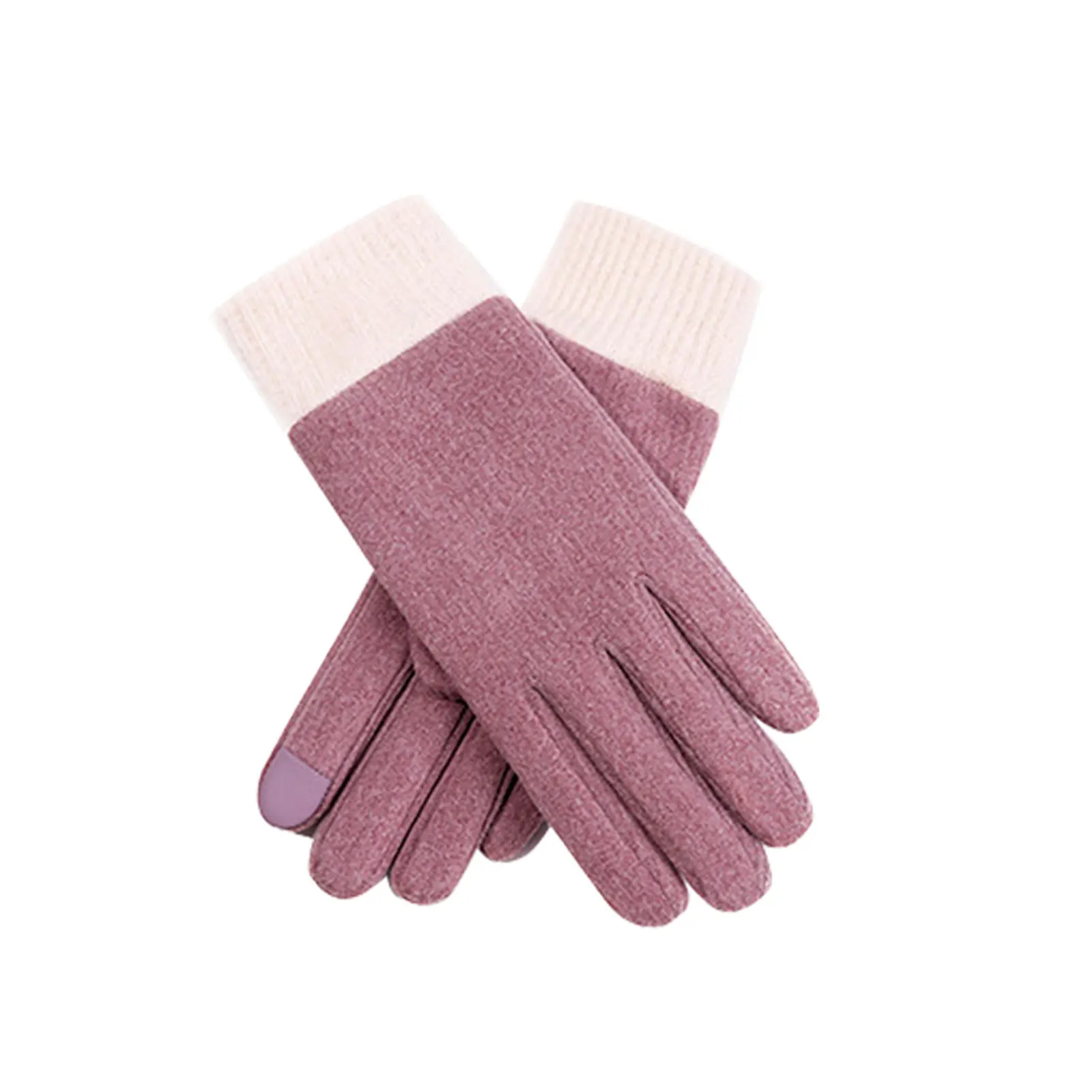 

1pair Autumn Winter Full Finger Ladies Stretch Women Gloves Self Heating Fashion Keep Warm Thick Soft Outdoor Sport Mittens