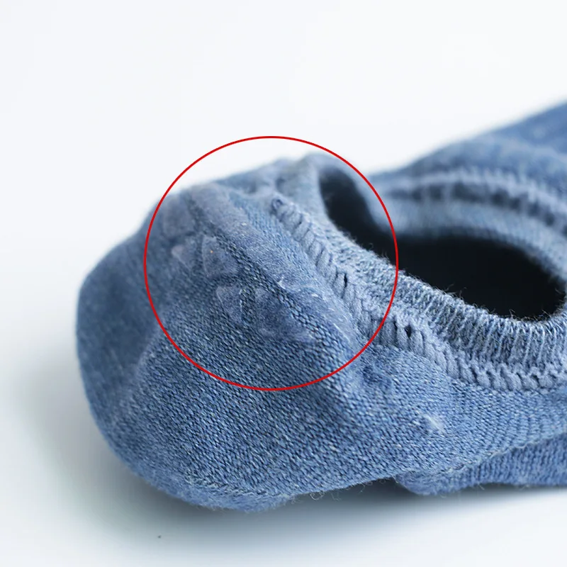 summer socks Hit sales Man cotton short Invisible fashion low cut Silicone non-slip Novelties no-show 5 pairs Lot happy socks