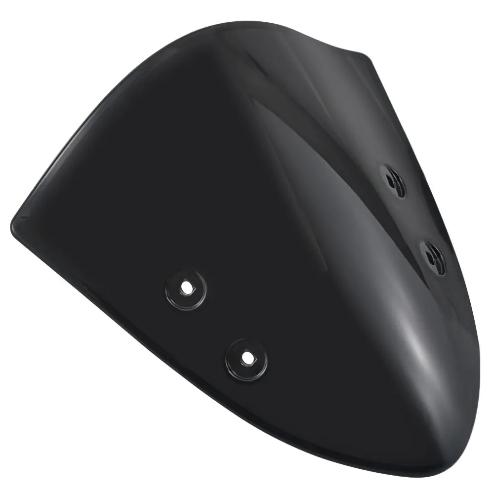 

Motorcycle Black Windshield Wind Deflector Screen Shutter Flyscreen Headlight Front Glass Visor For Kawasaki 12-14 ER-6N ER 6N