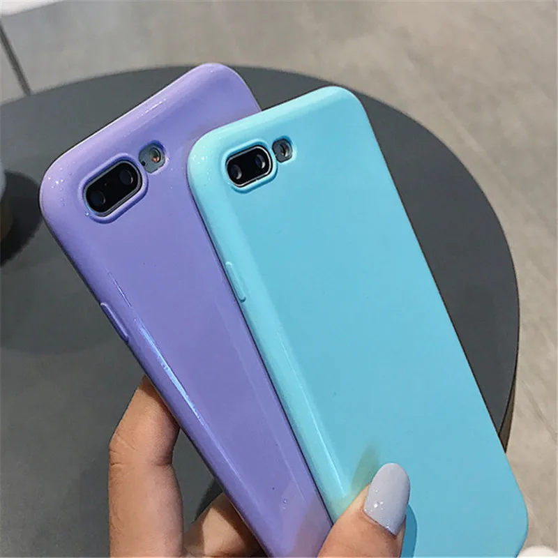 Блестящие Чехлы для iPhone X XR XS Max 8 7 6 6S Plus из мягкого ТПУ Samsung Galaxy S10 S10e S9 S8 S7 S6